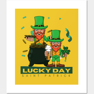 Saint Patrick Day Posters and Art